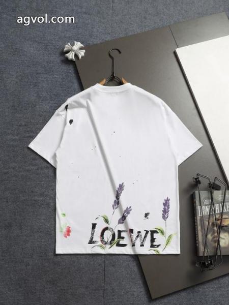 LOEWEお得な激安セール価格 爆発的人気 新作数量限定セール半袖Tシャツ偽 ブランド 購入 3