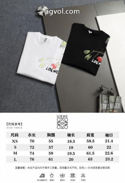 LOEWEお得な激安セール価格 爆発的人気 新作数量限定セール半袖Tシャツ偽 ブランド 購入 5
