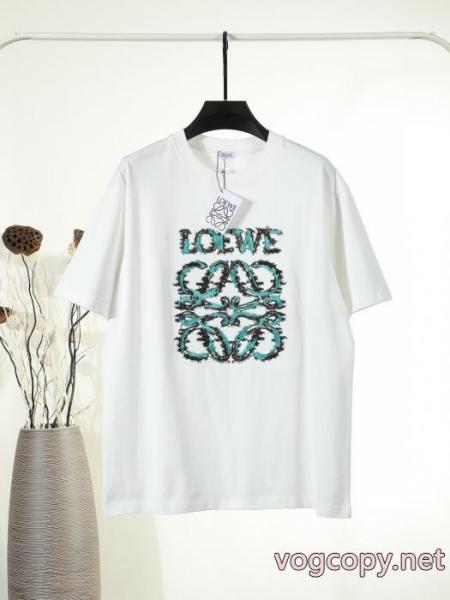 LOEWEブランド コピー 通販半袖Tシャツ完売前に 日本完売 速達EMS便 1