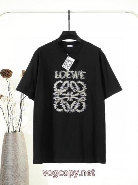 LOEWEブランド コピー 通販半袖Tシャツ完売前に 日本完売 速達EMS便 3