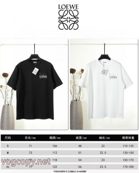 半袖TシャツLOEWE男女共用 トレンド感満点に お洒落スタイル通販 ブランド 5