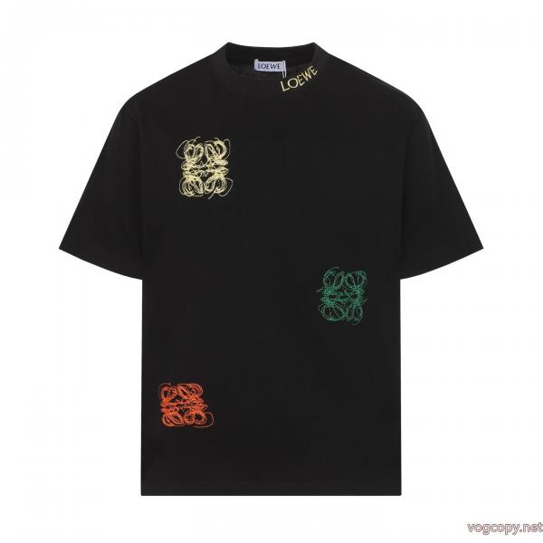 半袖TシャツLOEWE肌触りが良い 限定セール 軽く耐久性のあるコピー ブランド 優良 0