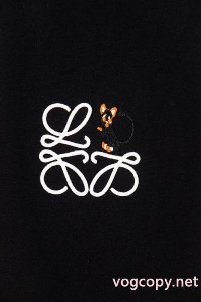 高評価の人気品 ファスナー式 新作夏の優秀アイテム偽物 ブランド 激安LOEWE半袖Tシャツ 2