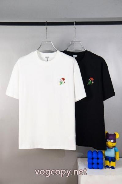 コピー 商品 ブランド人気急上昇中 夏季新作品 爆発的人気 再入荷半袖TシャツLOEWE 1