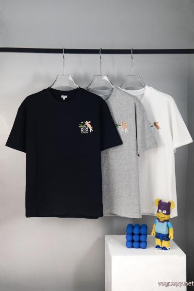 お買い得セール 型崩れしにくい 人気商品登場!偽 ブランド 販売LOEWE半袖Tシャツ 0