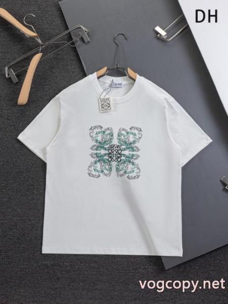 半袖Tシャツ高い機能性 人気復活 激安大特価定番人気偽 ブランド LOEWE 1