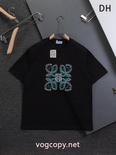 半袖Tシャツ高い機能性 人気復活 激安大特価定番人気偽 ブランド LOEWE 4