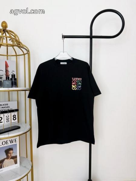 ブランド コピー ショップLOEWE天然着色 極上の着心地 個性的 半袖Tシャツ 3