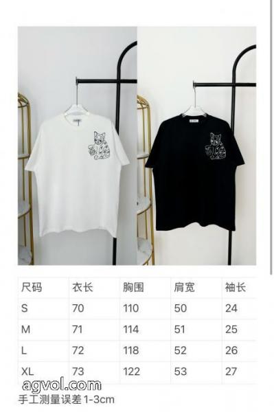 半袖Tシャツお手頃価格で人気商品 大人着用可 ベストセラーコピー 商品 販売LOEWE 1