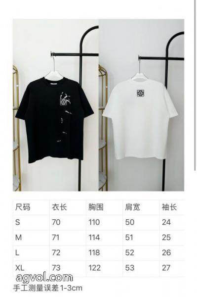 VIP価格 海外発 単品販売 高品質 人気半袖TシャツLOEWEブランド 品 スーパー コピー 3