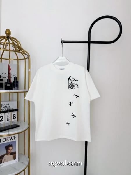 VIP価格 海外発 単品販売 高品質 人気半袖TシャツLOEWEブランド 品 スーパー コピー 4