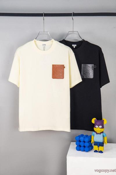 数量限定超特価 NEW素敵 多色使いが魅力のブランド コピー 優良店半袖TシャツLOEWE 0 
