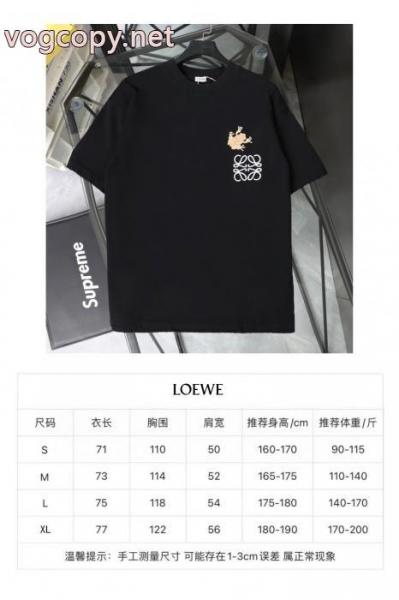 コピー 品 ブランド半袖TシャツLOEWE最新作入荷 大人カジュアル 雑誌掲載 1