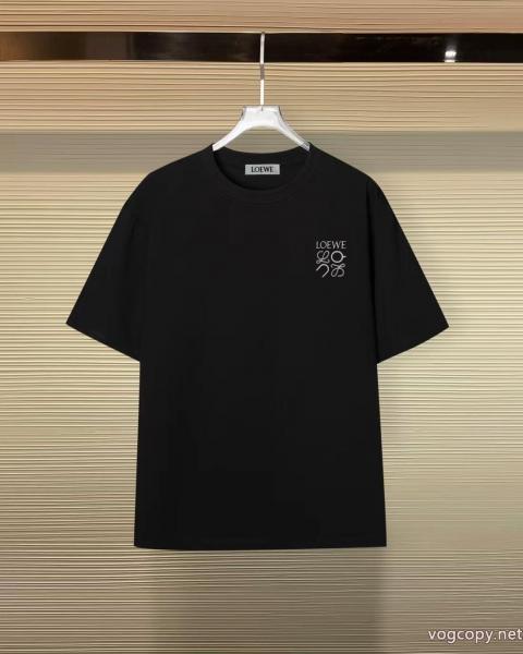 人気話題 最安値激しい争奪戦 デザイン性抜群半袖Tシャツ偽 ブランド ロエベ 0