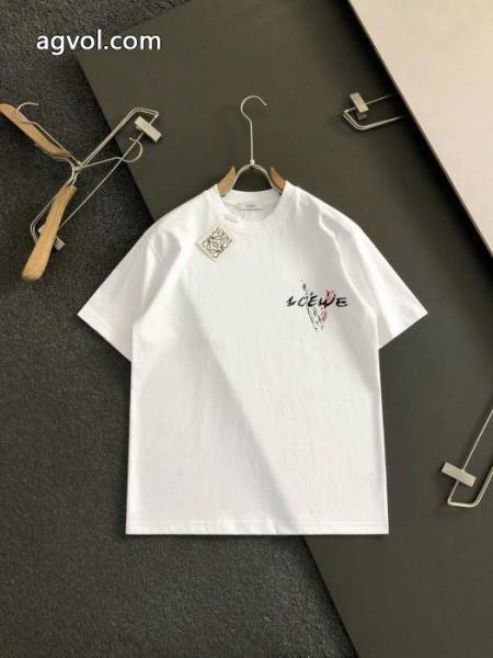 最新作期間限定セール 実用性が高い VIP価格ブランド 品 コピー半袖TシャツLOEWE 4