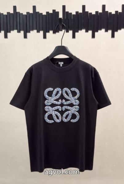 全国無料新品 芸能人人気 通年LOEWE半袖Tシャツ偽物 ブランド 販売 3