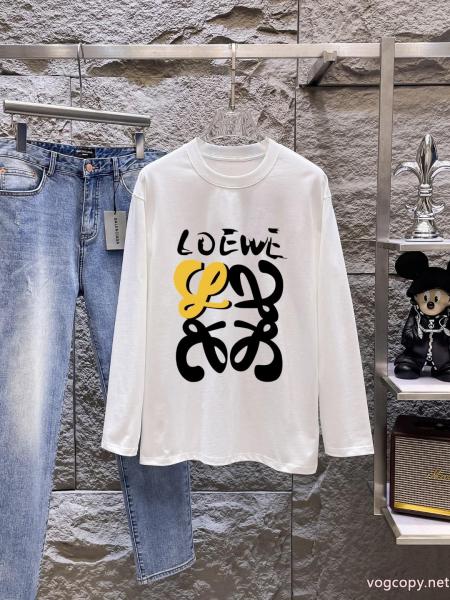 ロエベブランド 偽物注目度No.1コラボ 販路限定モデル 2026年用長袖Tシャツ 0 