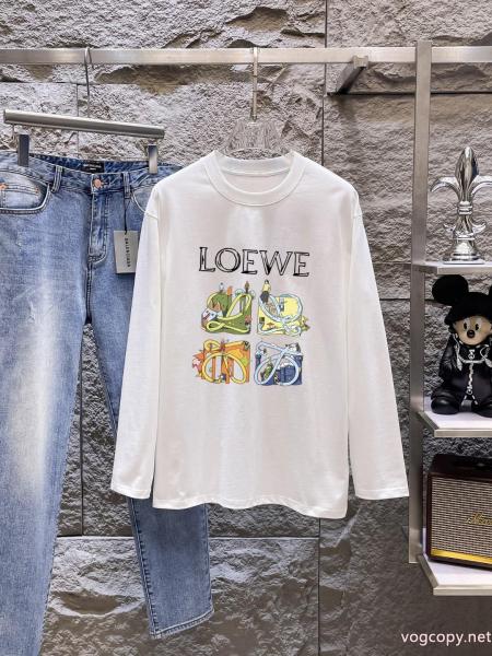 長袖Tシャツブランド コピー バック今年人気定番新作 旬の気分を絶妙に 爆買い定番人気LOEWE 0 