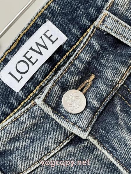 季節限定販売 周りの視線を圧倒する新作 少量入荷☆限定モデル偽 ブランドLOEWEジーンズ 4