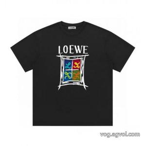Tシャツロエベ偽 ブランド 販売今年流大人っぽさ お洒落な存在感  韓国の人気.