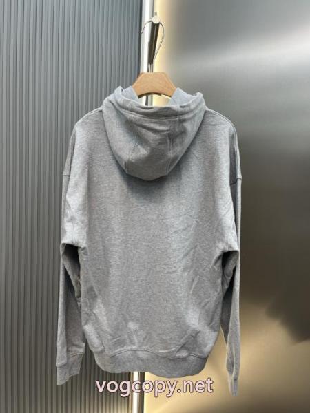 Loewe Anagramレザー刺繍フード付きパーカー 2