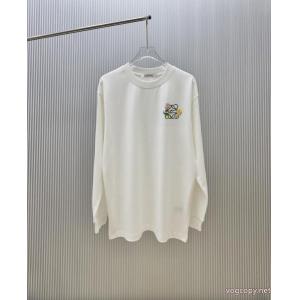 激安通販 人気話題 時間は有限セールブランド 偽物長袖TシャツLOEWE