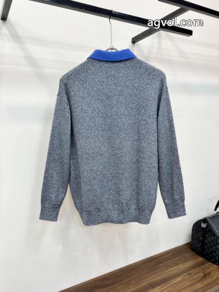 LOEWEロエベ2026秋冬メンズウールカーディガンコート 1