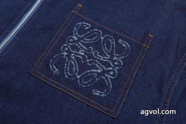 Loewe 26 FW Precollectionコットン刺繍デニムジャケット 2
