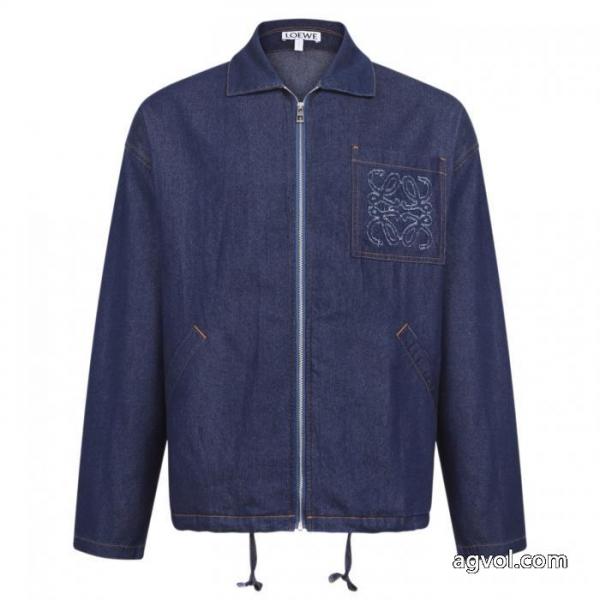 Loewe 26 FW Precollectionコットン刺繍デニムジャケット 4