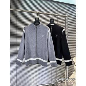LV 2026秋冬メンズウールスタンドカラージップコート